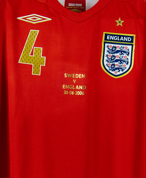 England 2006 Gerrard Away Kit (L)