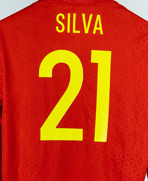 Spain 2016 Silva Long Sleeve Home Kit W/ Tags (L)