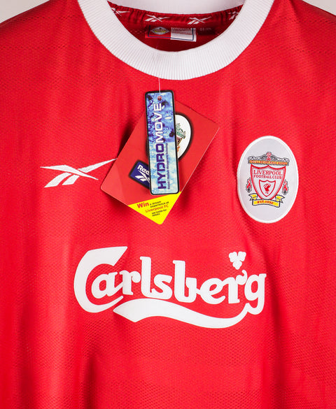 Liverpool 1998-00 Gerrard Home Kit W/ Tags (XL)