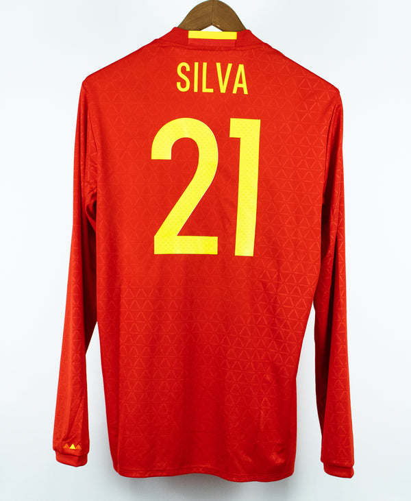 Spain 2016 Silva Long Sleeve Home Kit W/ Tags (L)