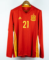 Spain 2016 Silva Long Sleeve Home Kit W/ Tags (L)