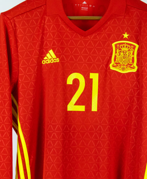 Spain 2016 Silva Long Sleeve Home Kit W/ Tags (L)