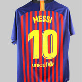 Barcelona 2018-19 Messi Home Kit (XL)