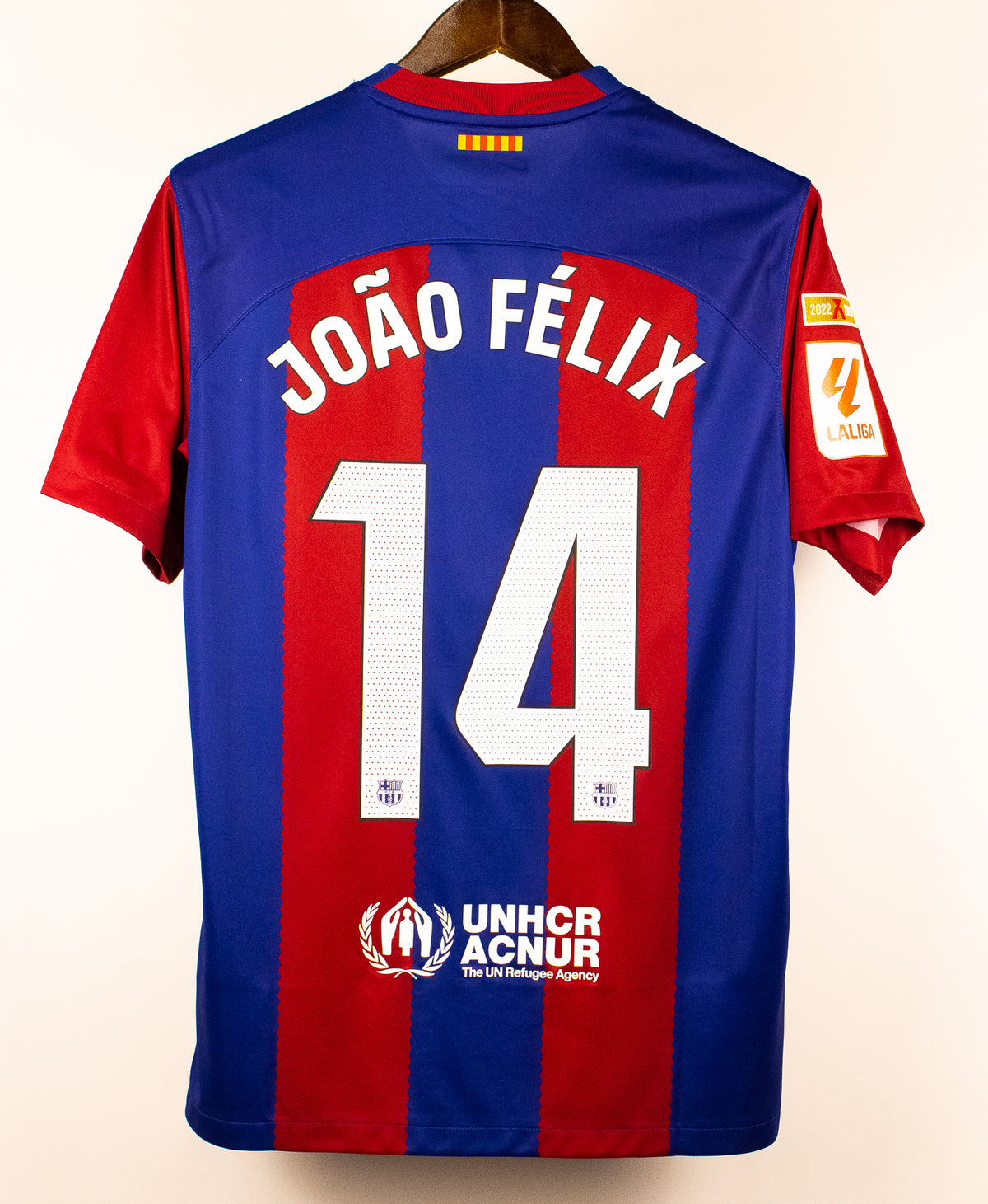 Barcelona 2023-24 Joao Felix Home Kit (M)