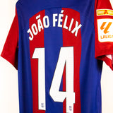 Barcelona 2023-24 Joao Felix Home Kit (M)