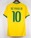 Brazil 2014 Neymar Jr Player Issue Home Kit (L)
