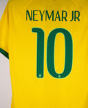 Brazil 2014 Neymar Jr Player Issue Home Kit (L)