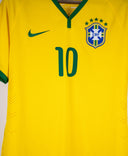 Brazil 2014 Neymar Jr Player Issue Home Kit (L)