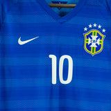 Brazil 2014 Neymar Jr Away Kit (XL)