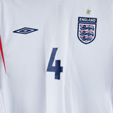 England 2006-07 Gerrard Home Kit (L)