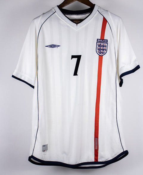 England 2002 Beckham Home Kit (XL)