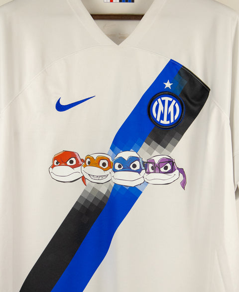 Inter Milan 2023-24 Mkhitaryan TMNT Special Away Kit (XL)