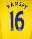 Arsenal 2013-14 Ramsey Long Sleeve Away Kit (L)