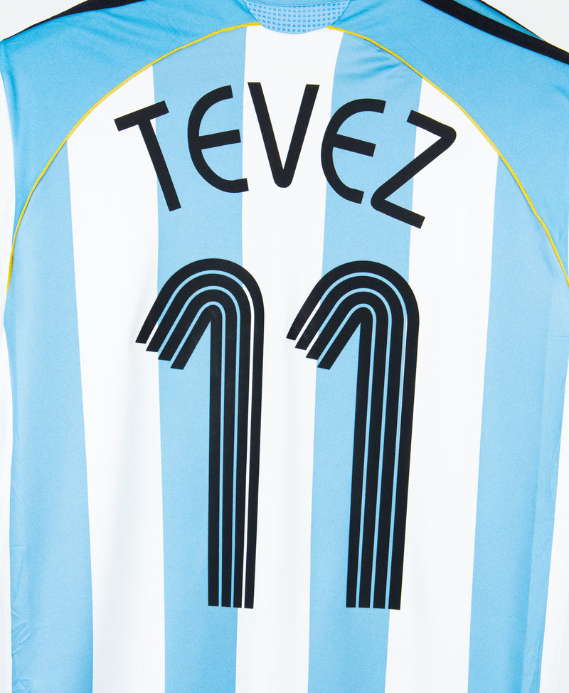 Argentina 2006 Tevez Home Kit (M)