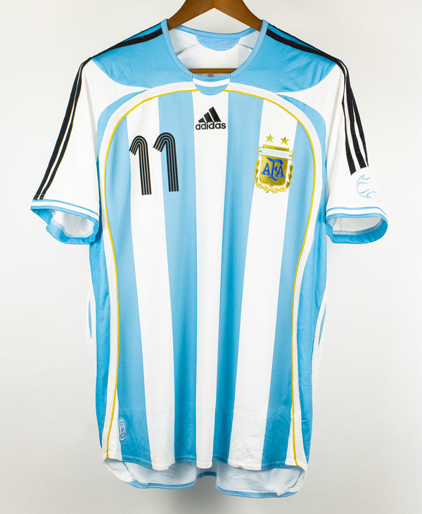 Argentina 2006 Tevez Home Kit (M)