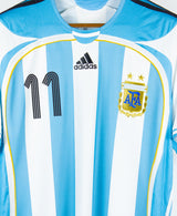 Argentina 2006 Tevez Home Kit (M)