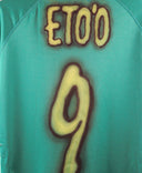 Airbrushed Cameroon 2004-05 Eto'o Home Kit (2XL)