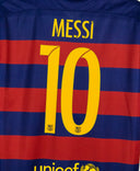 Barcelona 2015-16 Messi Home Kit (XL)