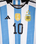 Argentina 2022 Messi Player Issue Home Kit (XL)