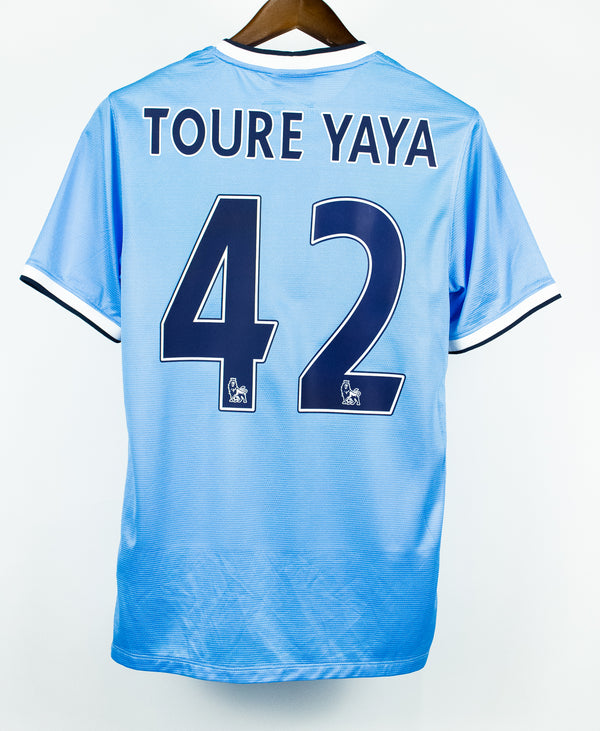 Manchester City 2013-14 Yaya Toure Home Kit (S)