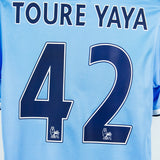 Manchester City 2013-14 Yaya Toure Home Kit (S)