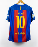 Barcelona 2016-17 Messi Home Kit (L)