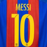 Barcelona 2016-17 Messi Home Kit (L)