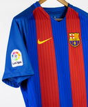Barcelona 2016-17 Messi Home Kit (L)