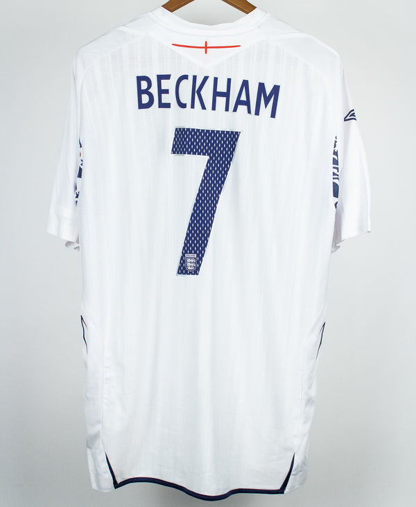 England 2008 Beckham Home Kit (XL)