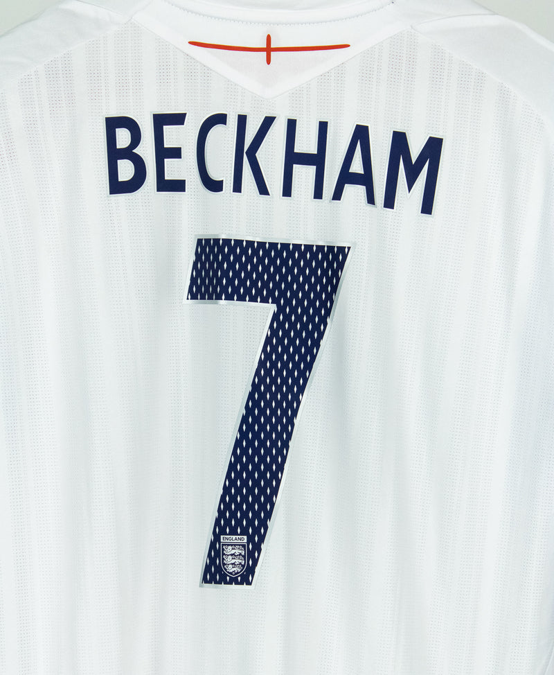 England 2008 Beckham Home Kit (XL)