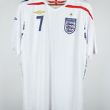 England 2008 Beckham Home Kit (XL)