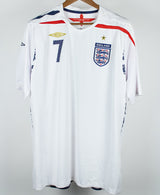 England 2008 Beckham Home Kit (XL)