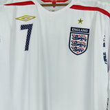 England 2008 Beckham Home Kit (XL)