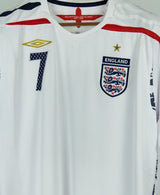 England 2008 Beckham Home Kit (XL)