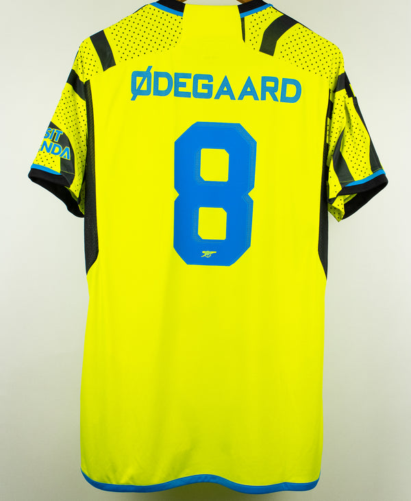 Arsenal 2023-24 Odegaard Away Kit W/ Tags (L)