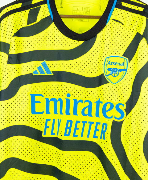 Arsenal 2023-24 Odegaard Away Kit W/ Tags (L)