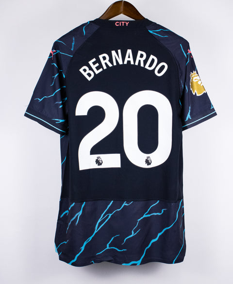 Manchester City 2023-24 Bernardo Player Issue Away Kit  (XL)