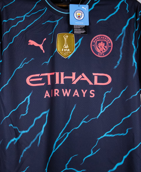 Manchester City 2023-24 Bernardo Player Issue Away Kit  (XL)