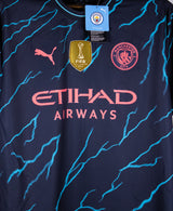 Manchester City 2023-24 Bernardo Player Issue Away Kit  (XL)