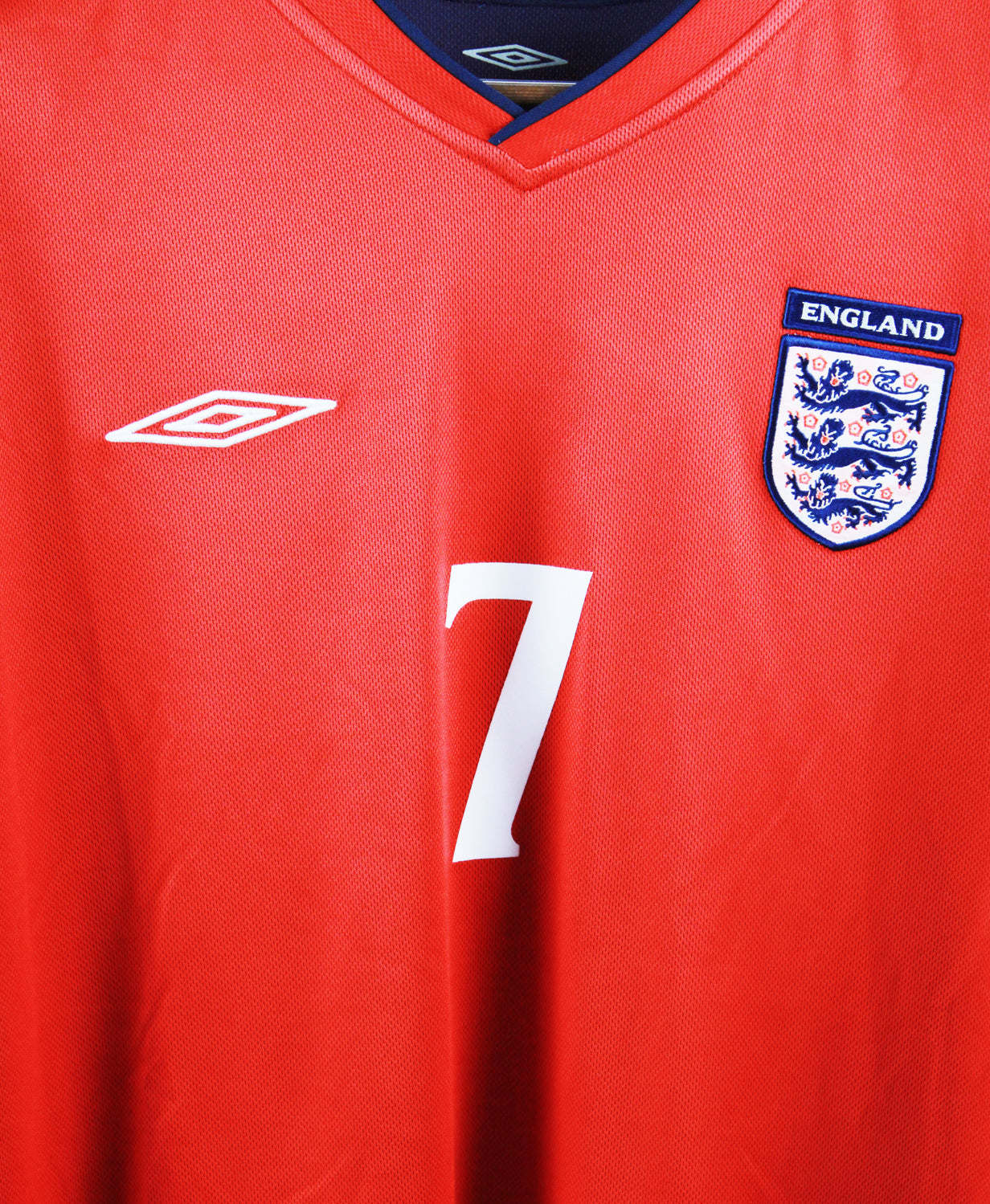 England 2002-03 Beckham Away Kit (L)