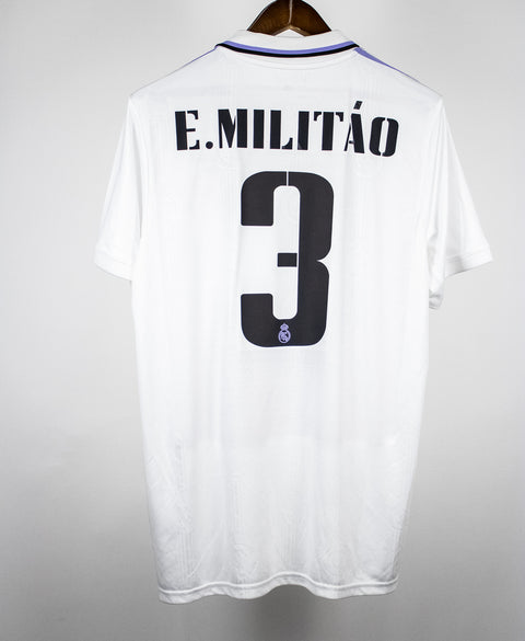 Real Madrid 2022-23 E. Militao Home Kit W/ Tags (L)