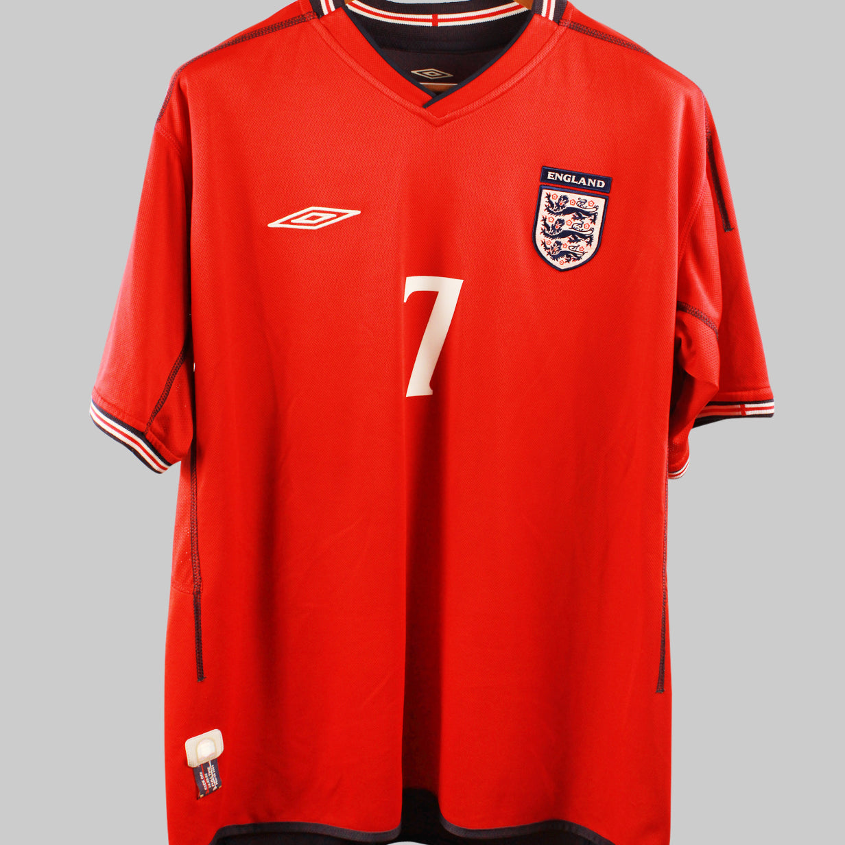 England 2002-03 Beckham Away Kit (L)