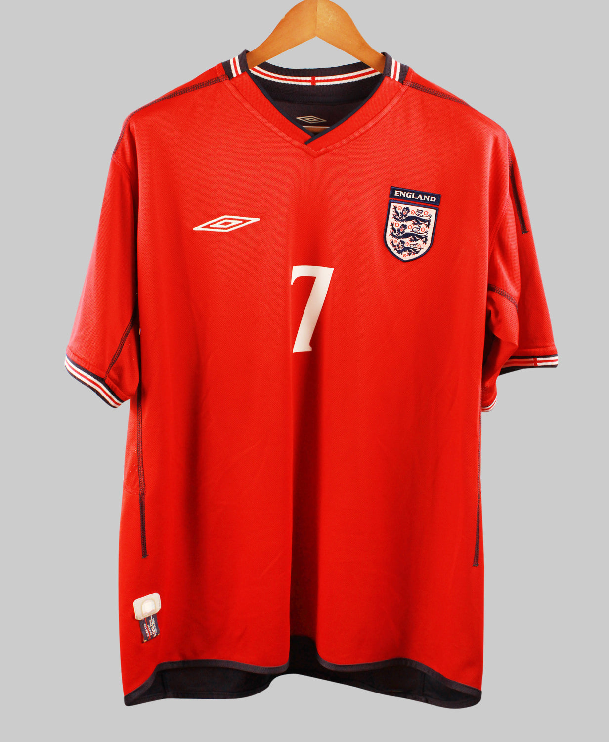 England 2002-03 Beckham Away Kit (L)