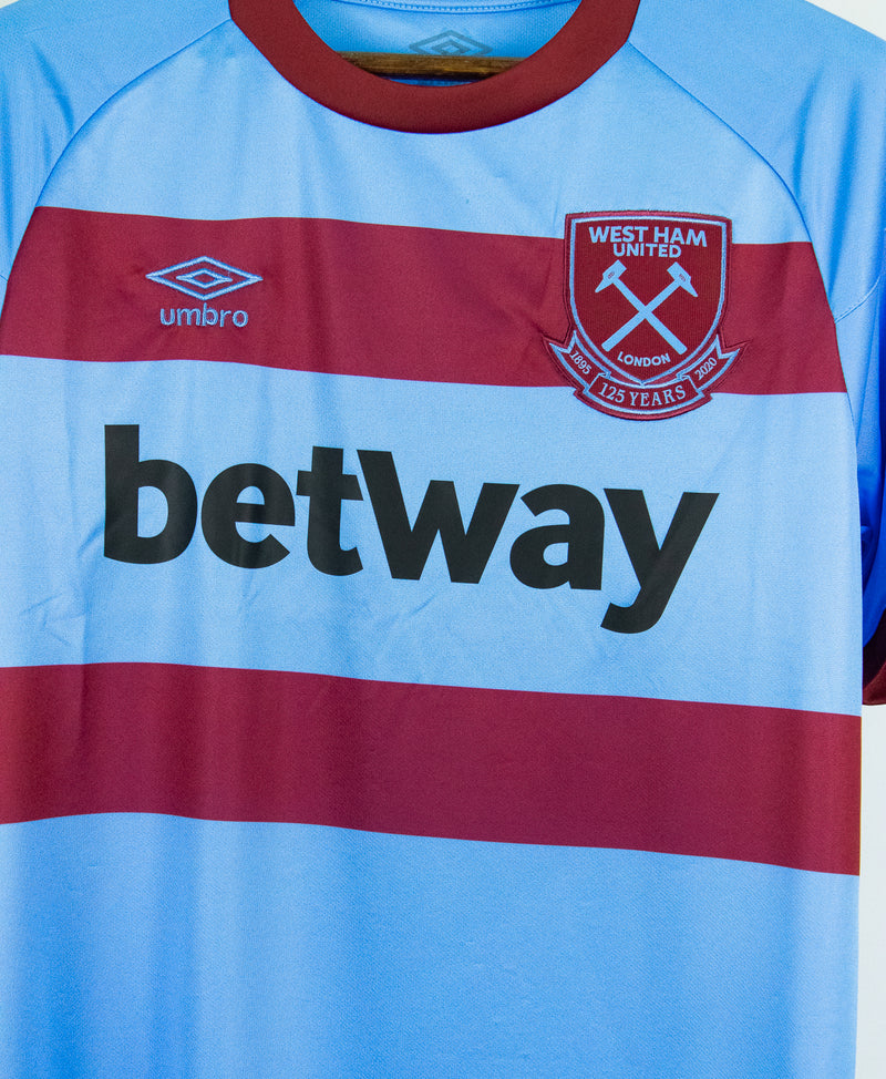 West Ham United 2020-21 Antonio 125 Years Away Kit W/ Tags (L)