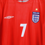 England 2004-05 Beckham Away Kit (XL)