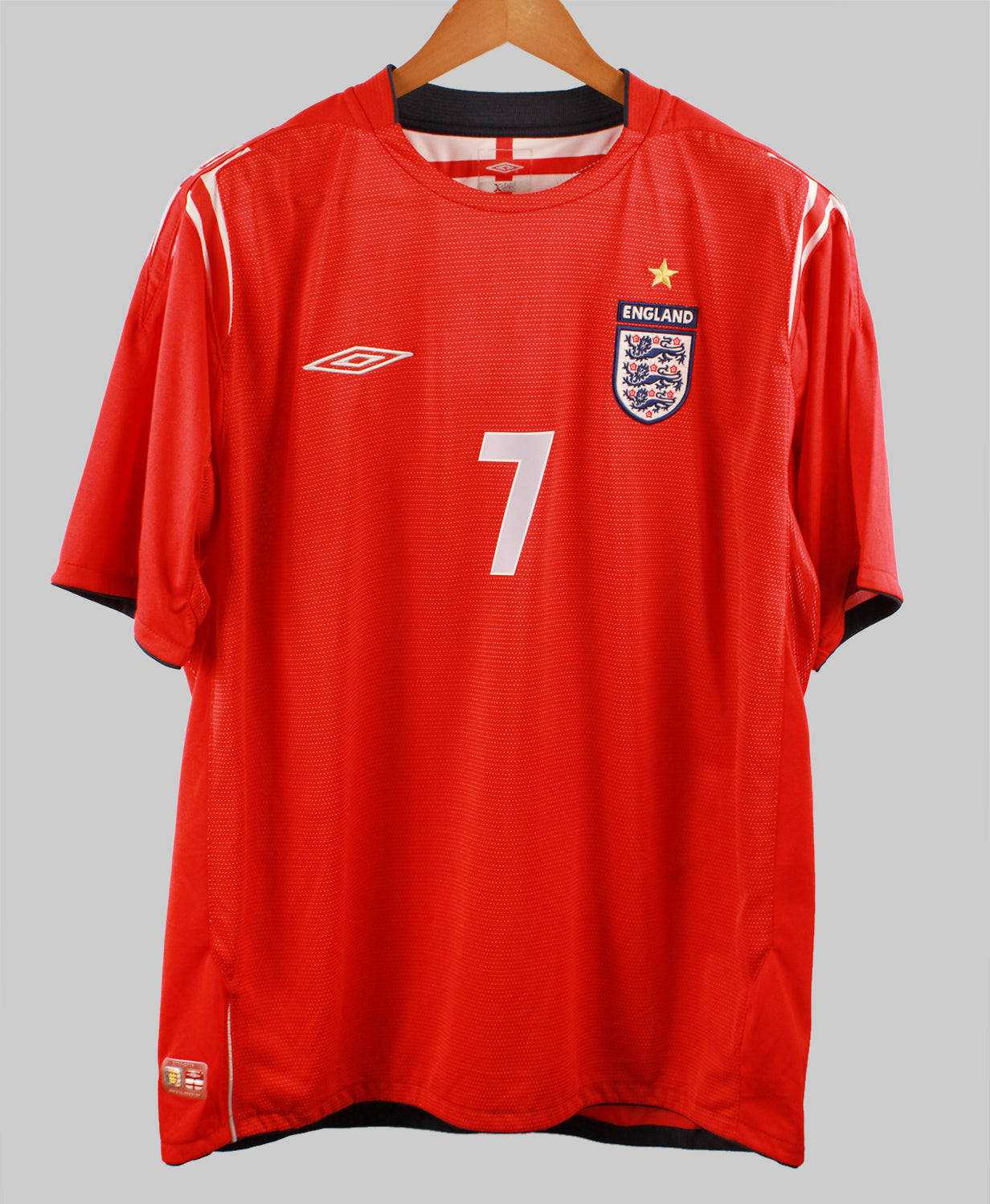 England 2004-05 Beckham Away Kit (XL)