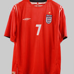 England 2004-05 Beckham Away Kit (XL)