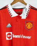 Manchester United 2022-23 B. Fernandes Long Sleeve Home Kit W/ Tags (XL)