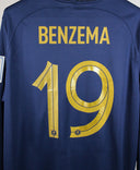 France 2022 Benzema Long Sleeve Home Kit (2XL)