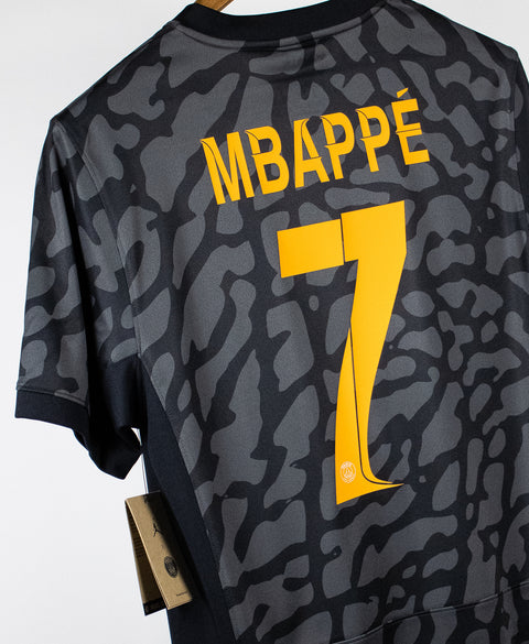 PSG 2023-24 Mbappe Third Kit W/ Tags (M)